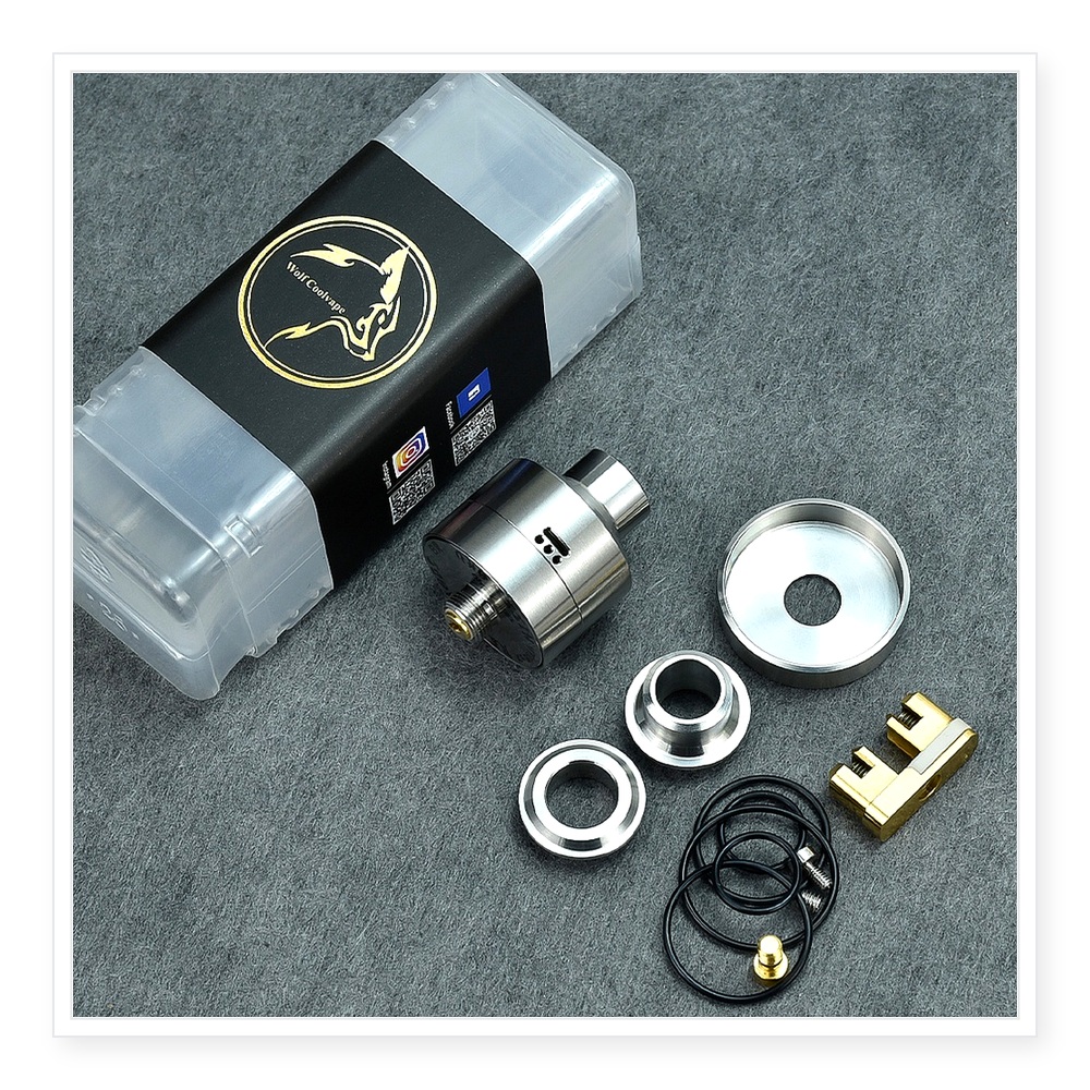 Vape Coil Replacement - Atomiseur Nisshoku RDA MTL 22MM avec