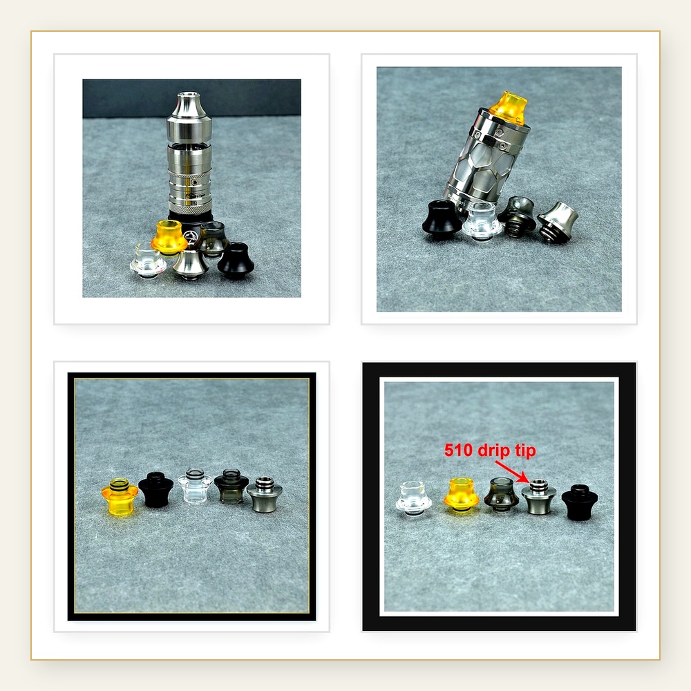 Drip Tip Resin - Embout en résine pour Taifun GT5,