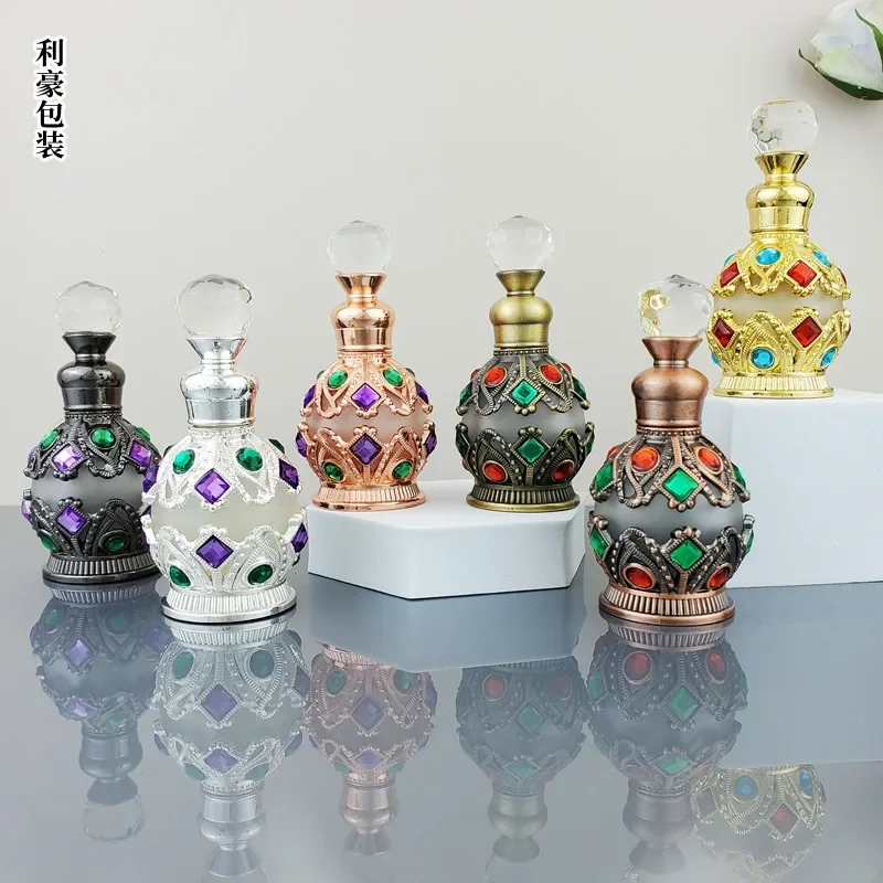 Juice Bottle Dropper - Bouteille de parfum Vintage en métal