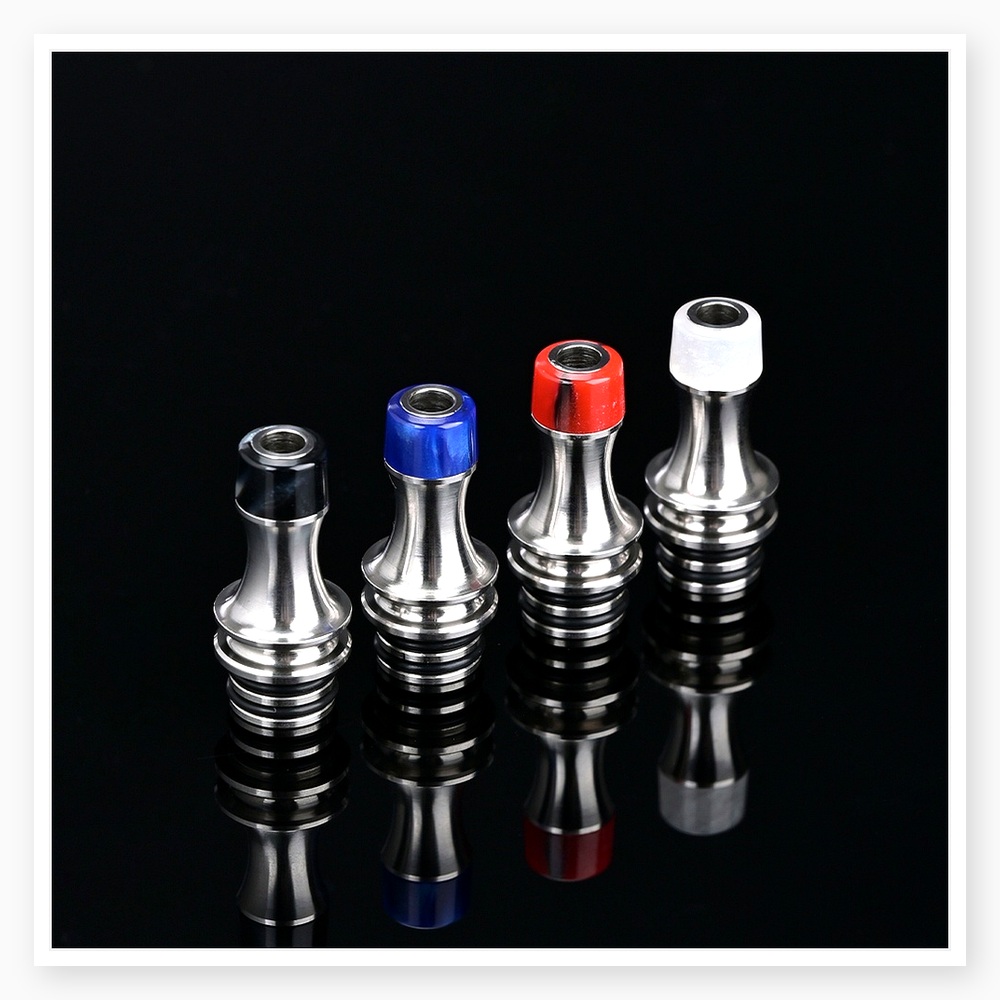 Drip Tip Resin - Embout de vaporisation Wolfcoolvape 510 en