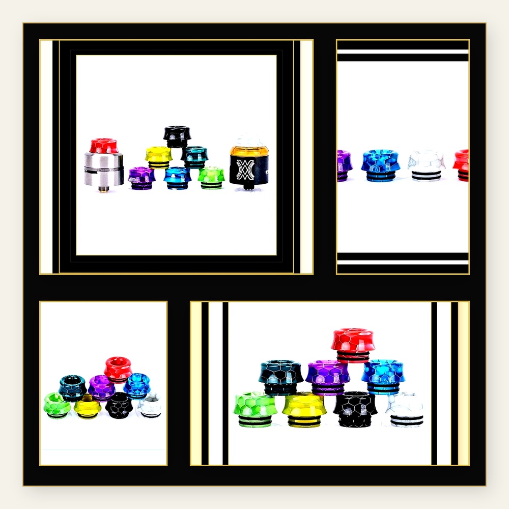 Drip Tip Resin - Ensemble de embouts Wolfcool 810 –