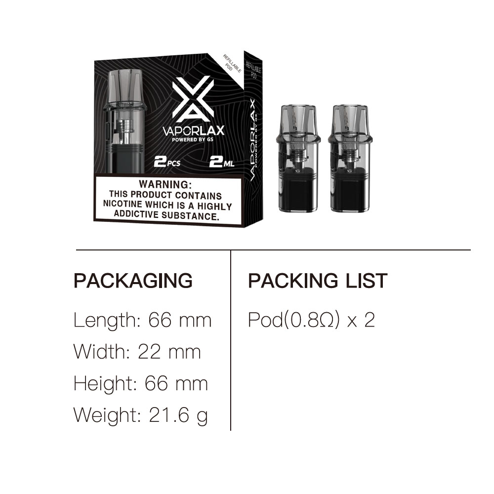 VaporLax CharacterCartridge 2m - Vaping Area avis et prix