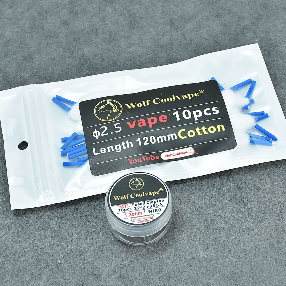 Wolfcoolvape-Bobine de Vape à  - Vape Coil Replacement avis et prix