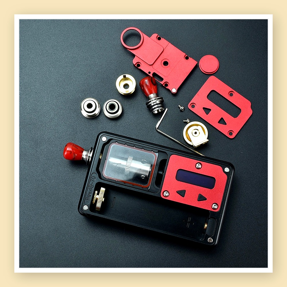 Kit de Drip Tip en Résine 510  - Drip Tip Resin avis et prix