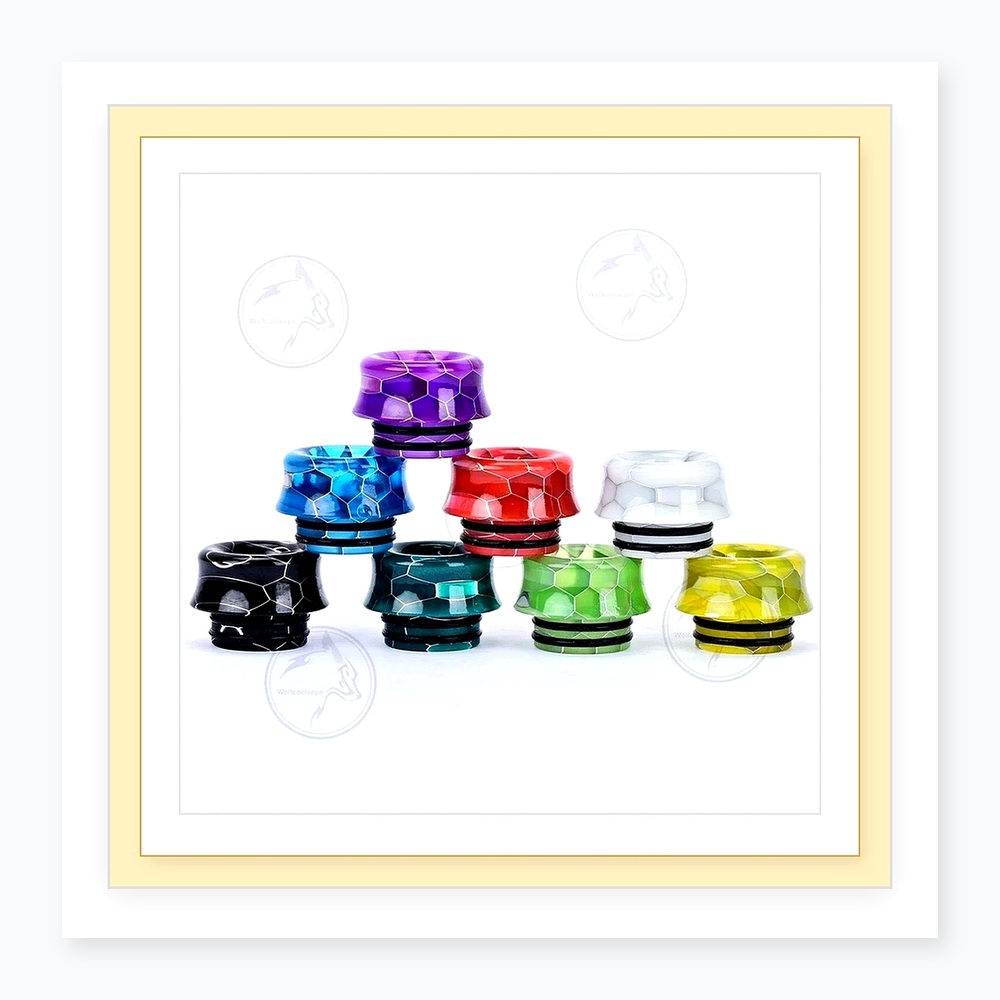 Ensemble de embouts Wolfcool 8 - Drip Tip Resin avis et prix
